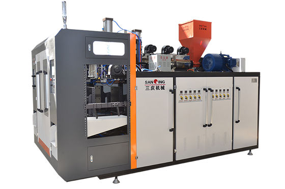 جودة  CE Jar Blow Molding Machine 2 Die Heads Plastic Water Bottle Blowing Machine 11kw مصنع