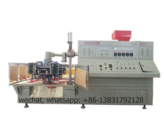 جودة  1L Plastic Extrusion Blow Molding Machine 40kg/H PLC Control Tube Making مصنع