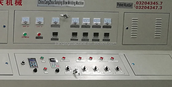 55/65 البلاستيك ضربة صب آلة حجم 1000 أنبوب لينة ماكينة 8kw