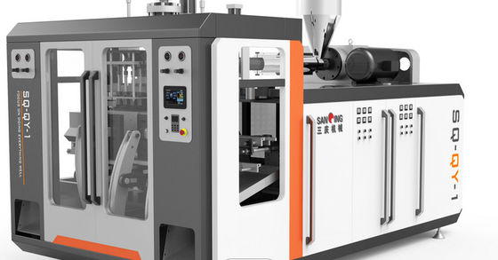 LDPE 8 تجويف HDPE زجاجة بلاستيكية ماكينة التحكم PLC
