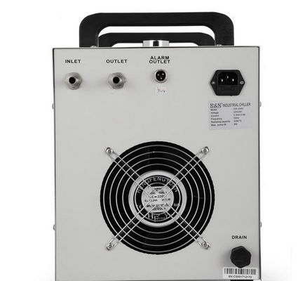 10L / Min Industrial 60HZ Chiller Cw 3000 19kg مجهزة مراوح عالية السرعة بالداخل