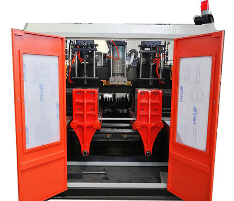آلة نفخ الحاوية البلاستيكية Dia 30cm 57KW 5 Ltr Blow Molding PLC Control