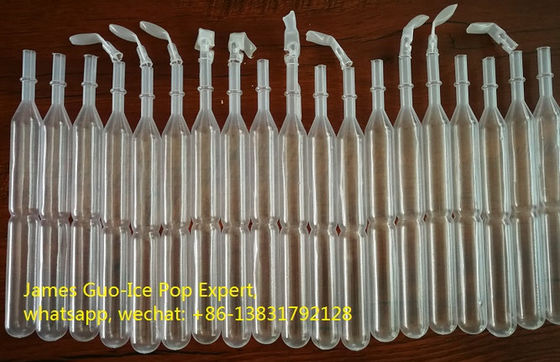 PE Ice Pop Tube 220 فولت 1 لتر آلة نفخ القوالب الروتاري 6 قوالب
